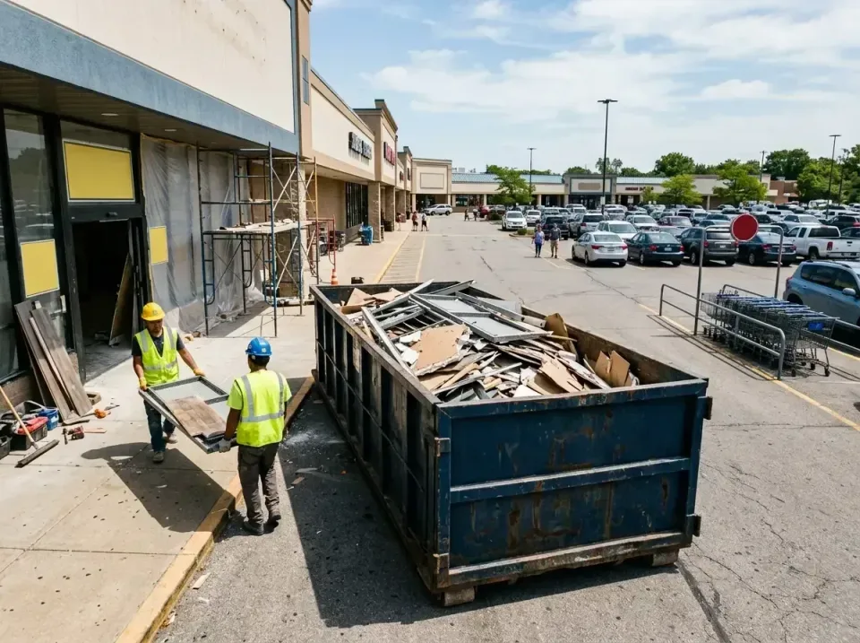 retail-store-renovation-debris-003 — frequently asked questions, Roll-off Dumpster Rentals in Oak View, CA